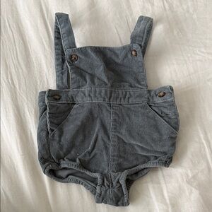 Blue Corduroy Kids Overalls